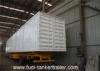 Multi Axles enclosed cargo trailer Box Semi Trailer with 7 ways receptacle
