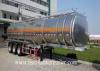 45000 Litres Diesel Fuel Petrol Oil Tanker Semi Trailer / Truck Semitrailer