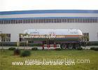 3 Axles Anhydrous ammonia lpg transport trailer by Q370R material