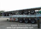 3 axle 40ft flatbed container semi trailer / flat bed trailer for sale