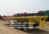 Custom 40ft Tri Axle Flatbed Semi Trailer With Container Twist Locks