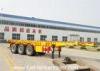 Skeletal Port Container Trailer Chassis with 2 FUWA axles for Transport