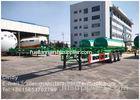 Tri Axle Container Trailer Chassis For Carrying International Standard 20 / 40FT Container
