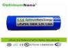 CE Rechargeable 18650LithiumIonBattery LiFePO4 with 1.5Ah Standard Capacity