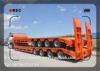 Heavy Duty Multi - axle Hydraulic Low Bed Trailer Customizable