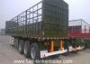 Cargo Side wall trailers china heavy duty flatbed truck trailer with WABCO Vavle