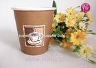 Flexo Print 6oz Single Wall Disposable Paper Cup Up To 8 Color Design