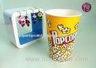 46oz Top120mm Disposable Paper Popcorn Buckets 1275ml Volume BRC FDA