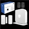 Unique design Android/ iOS APP PIR door sensor competiable support home security 315MHz wireless home burglar GSM alarm