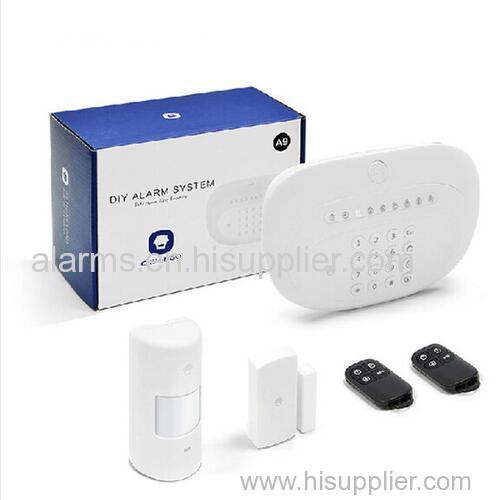 Latest smart home anti-theft system built-in battery and siren quality PIR and door sensor PSTN bulgar alarm systems sec