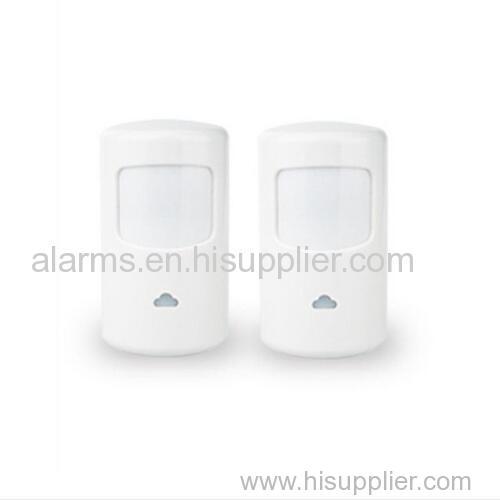 Wireless gsm alarm 110 degree long working life 433MHz wireless built-in antenna PIR motion sensor