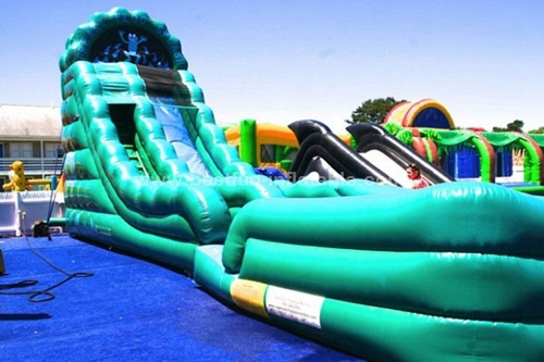 Amusement Park Commercial Cheap Water Inflatable Slides