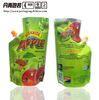 Metallized Film Flexible Packaging Bags Foil Stand Up Pouches With Corner Spout