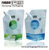 High Barrier Detergent Stand Up Pouch With Spout For Hand Soap Packaging