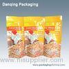 Chocolate Rice Packaging Stand UP Resealable Pouches With Zipper Lock Doypack