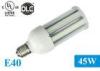 CE ROHS Certificates E40 LED Corn Light Bulbs 45W For HID MH Replacement