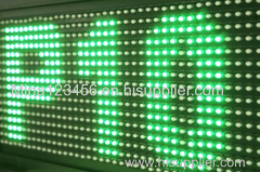 Green color P10 led display module 32*16 waterproof IP65