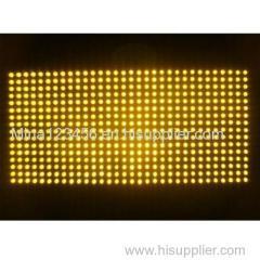5V 40A Yellow color P10 led display module