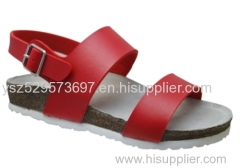 leather comfort orthopedic sandal