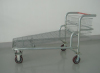 RH-LH Warehouse cargo flat metal logistic trolley