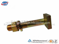 Square Head Bhon Track Bolt with Nut and Washer