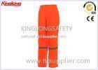 Yellow Fluorescent High Visibility Workwear / Reflective Pants