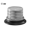 5.7 Inches 12W Warning Lamp LED Strobe and Rotating Beacon Aluminium Base