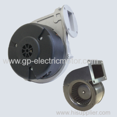 Electrical fireplace gas blower