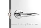 Commercial Mortise Door Lock 50mm Diameters Rose Lockset Chrome Lever Handle