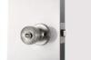 Double Cylinder Keyed Entry Door Knob 70Mm Cylindrical Bolt 3 Keys