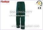 Green Hospital Uniforms Medical Workwear With 65% Polyester + 35% Cotton