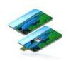 Custom Printed Credit Card USB Drive High SpeedWith Full Color