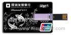 Slim Bank Credit Card USB Drive Custom 32GB 64GB Pen Drive