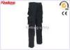 Heavy Duty Cargo Half Elastic Waist Work Pants Multi Pocket Work Trousers