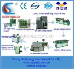 China completed auto pure zinc wire production line