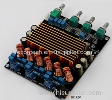 STA508 2.1 160W+80W+80W Class D amplifier completed board