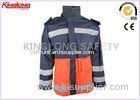 Embroidered Waterproof Safety Hi Vis Winter Workwear For Painter Worker