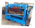 CNC Metal Sheet Roof Cold Roll Forming Machine / Roof Tile Making Machine