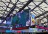 Large P6mm Semi Outdoor LED Video Walls Viewing Distance 5 - 50m