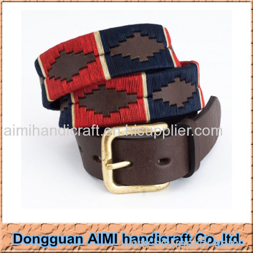 AIMI Genuine Leather Belt Cowboy Belt Fashion Belt with Different Color Design