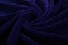 Vintage Blue Micro Velvet Fabric / Patterned Velvet Dress Fabric