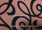 Upholstery Flocked Home Textile Fabric Flocked Taffeta Fabric