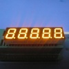 Super yellow 0.39&quot; 5 digit 7 segment led display common cathode fortemperature humidity indicator