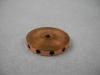 CNC Precision Turned Parts Round Turning Copper Disc 3.5mm diameter