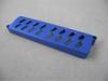 Dark blue alu 6061-T6 Aluminum Enclosure CNC Turning Parts oxidation Surface