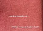 Red Blackout Curtain Lining Fabric Plain Anti-Static For Home