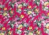 Floral Patterned Canvas Fabric Polyester / Floral Print Fabrics