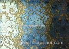 Cushion Jacquard Woven Fabric Velvet Hand Painted Floral Pattern