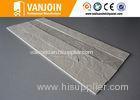 Flexible 2.5MM Thickness Interior / Exterior Irregular Decorative Stone Tiles 300*600mm / 600*600mm