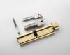 Golden Brass Door Lock Cylinder 110mm High Security With Thumbturn